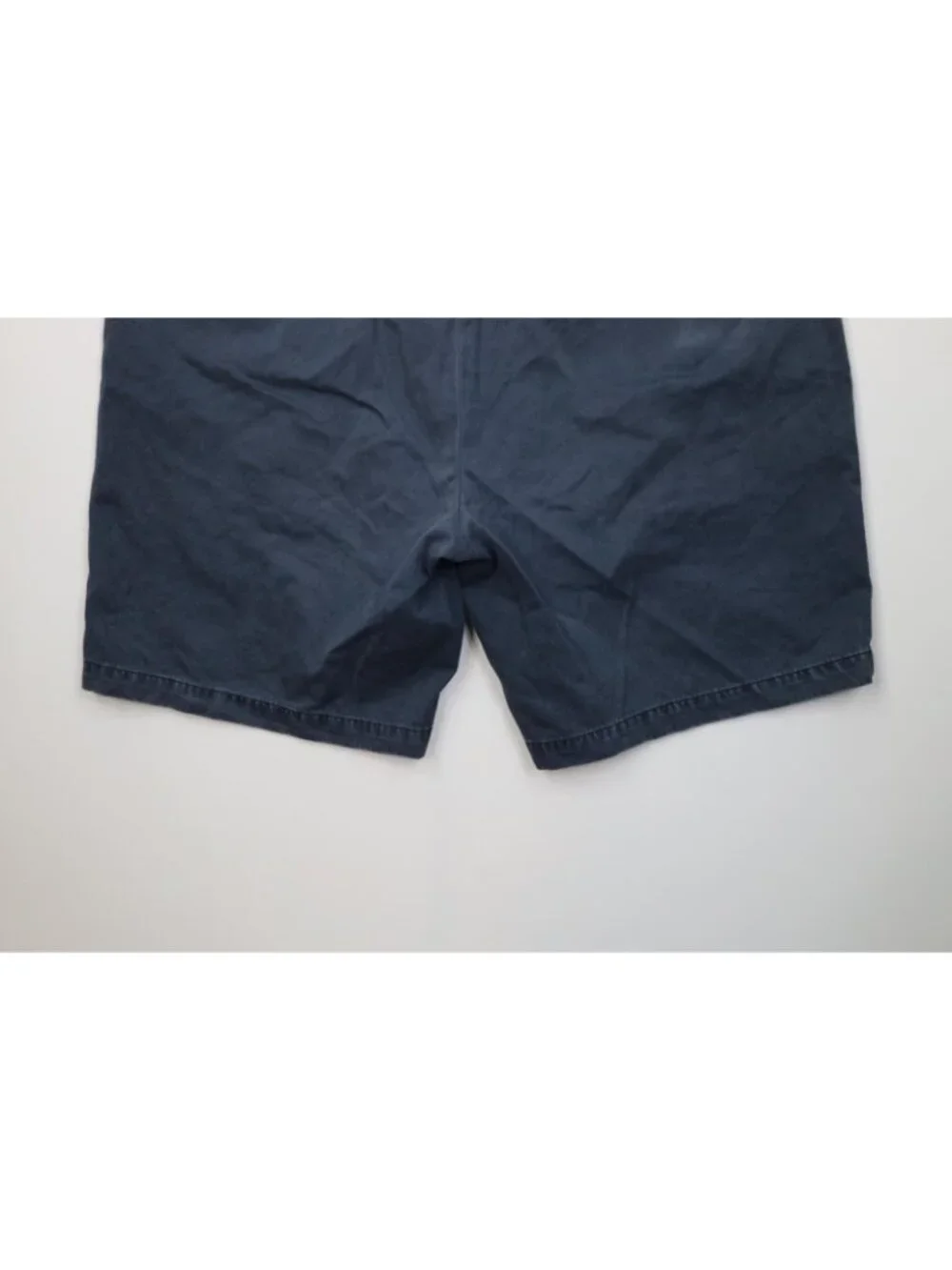 Peter Millar Mens 40 Faded Stonewash Above Knee Golfing Golf Chino Shorts Blue